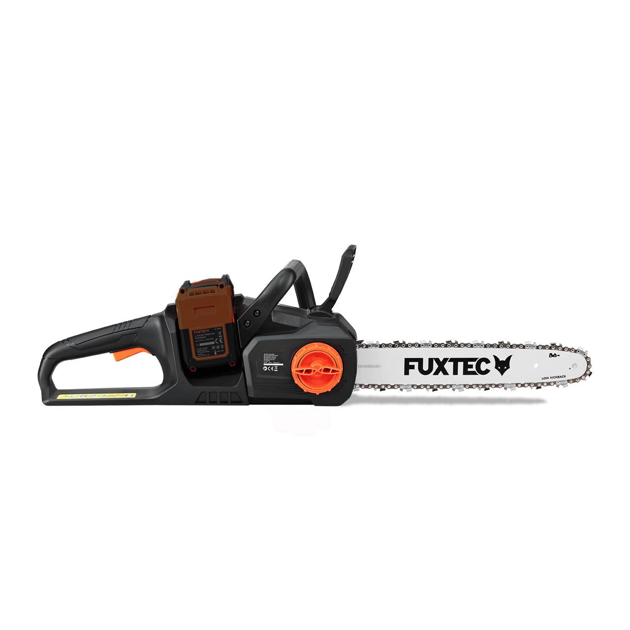Akumulátorová retezová pila FUXTEC 2x20V FX-E2KS bez baterie a nabíjecky