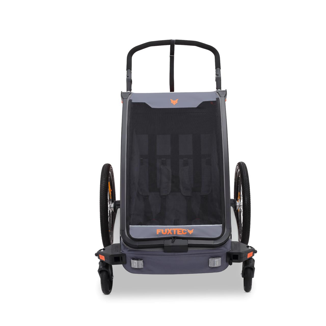 Prívesný vozík za jízdní kolo FUXTEC FX-FA1 s koleckem pro jogger