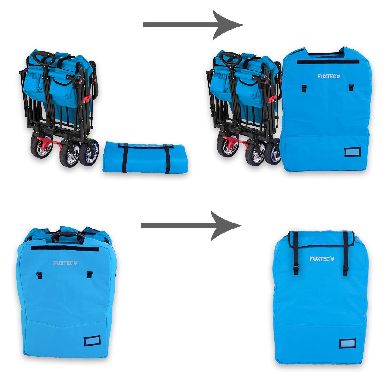 Polstrovaná prepravní taška FX-CT700 & FX-CT800 Turquoise