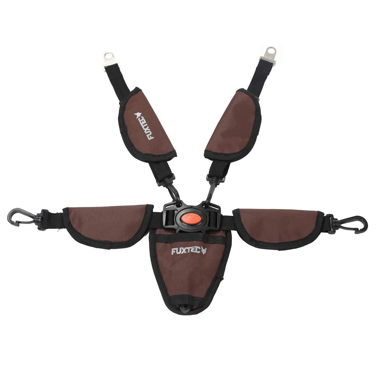 5-bodový bezpecnostný pás FUXTEC pre CT-850 Brown
