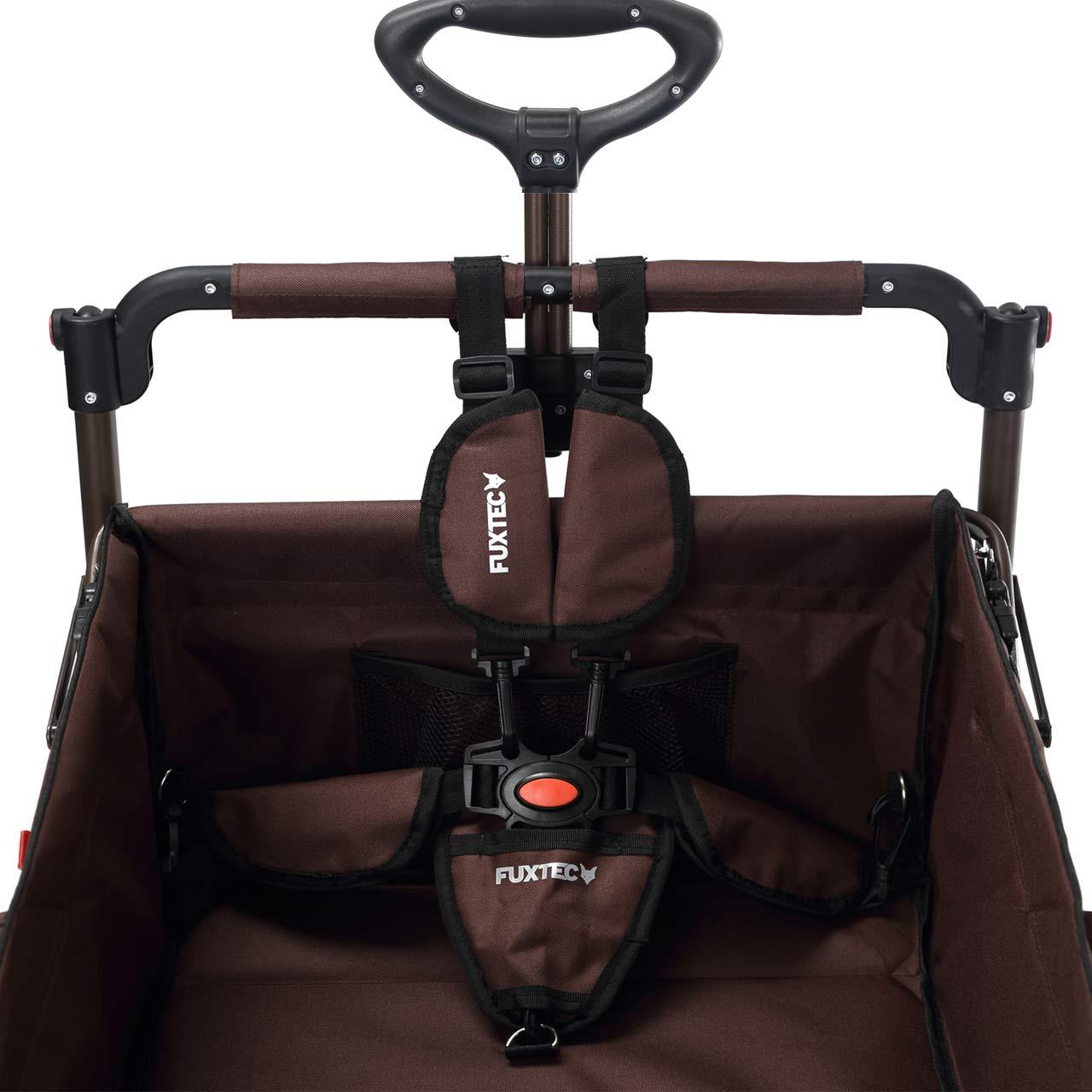 5-bodový bezpecnostný pás FUXTEC pre CT-850 Brown