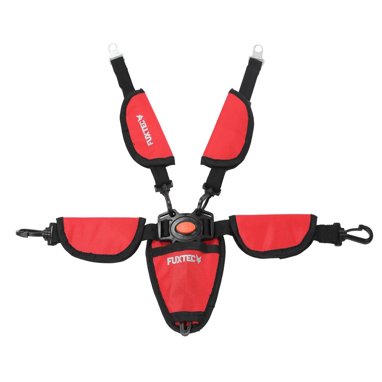 5-bodový bezpecnostný pás FUXTEC pre CT-850 Red