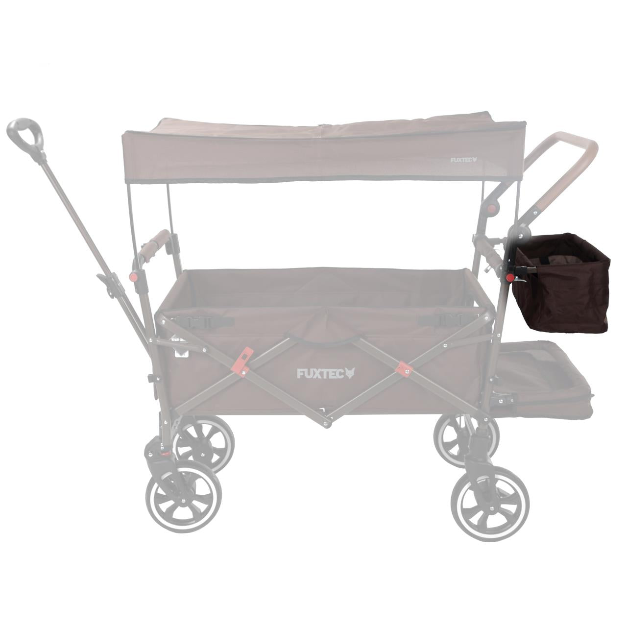 Látkový kryt zadní tašky BRAUN handcart CT850