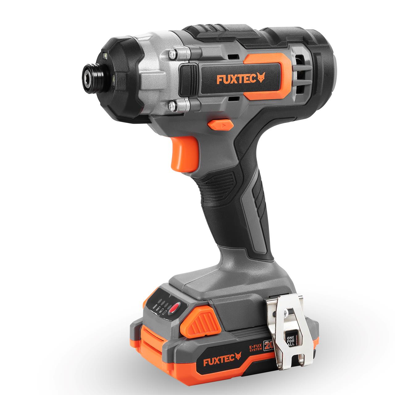 Akumulátorová príklepová vrtacka FUXTEC 20V FX-E1IS20 SET s 1 x akumulátorem 2Ah, 1 x nabíjeckou 1A