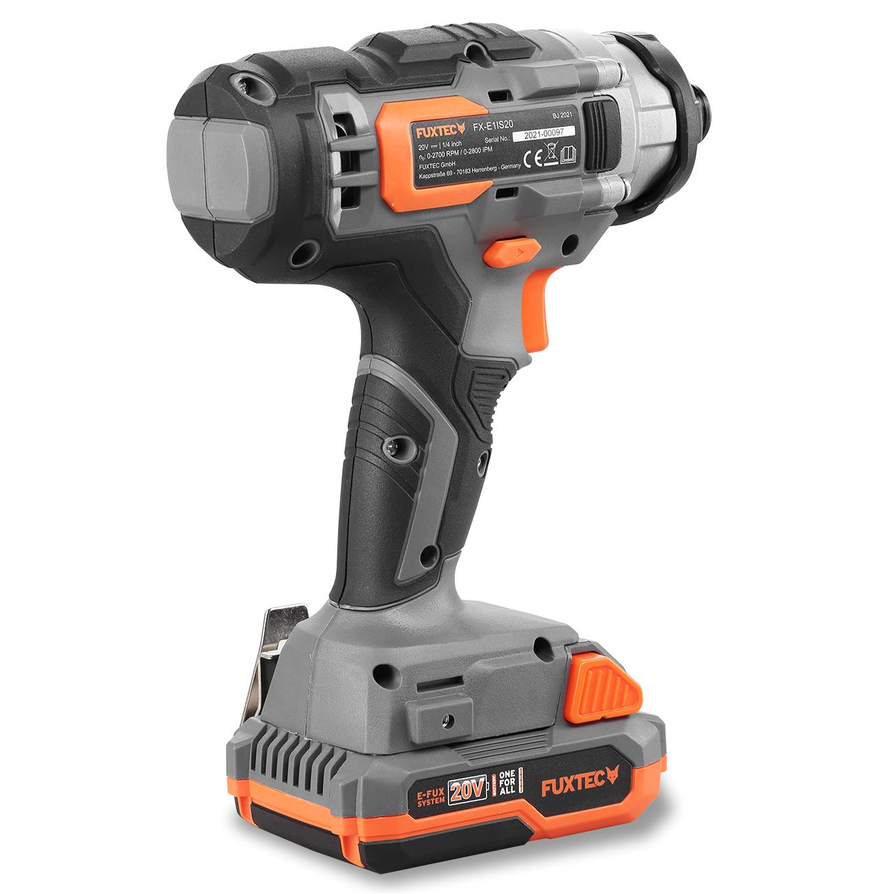 Akumulátorová príklepová vrtacka FUXTEC 20V FX-E1IS20 SET s 1 x akumulátorem 2Ah, 1 x nabíjeckou 1A
