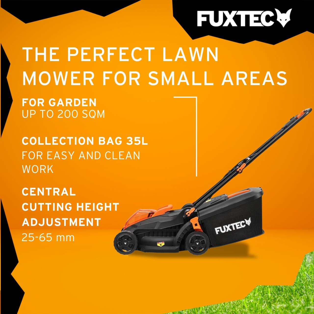 FUXTEC Cordless Lawn Mower FX-LM2030SET-UK