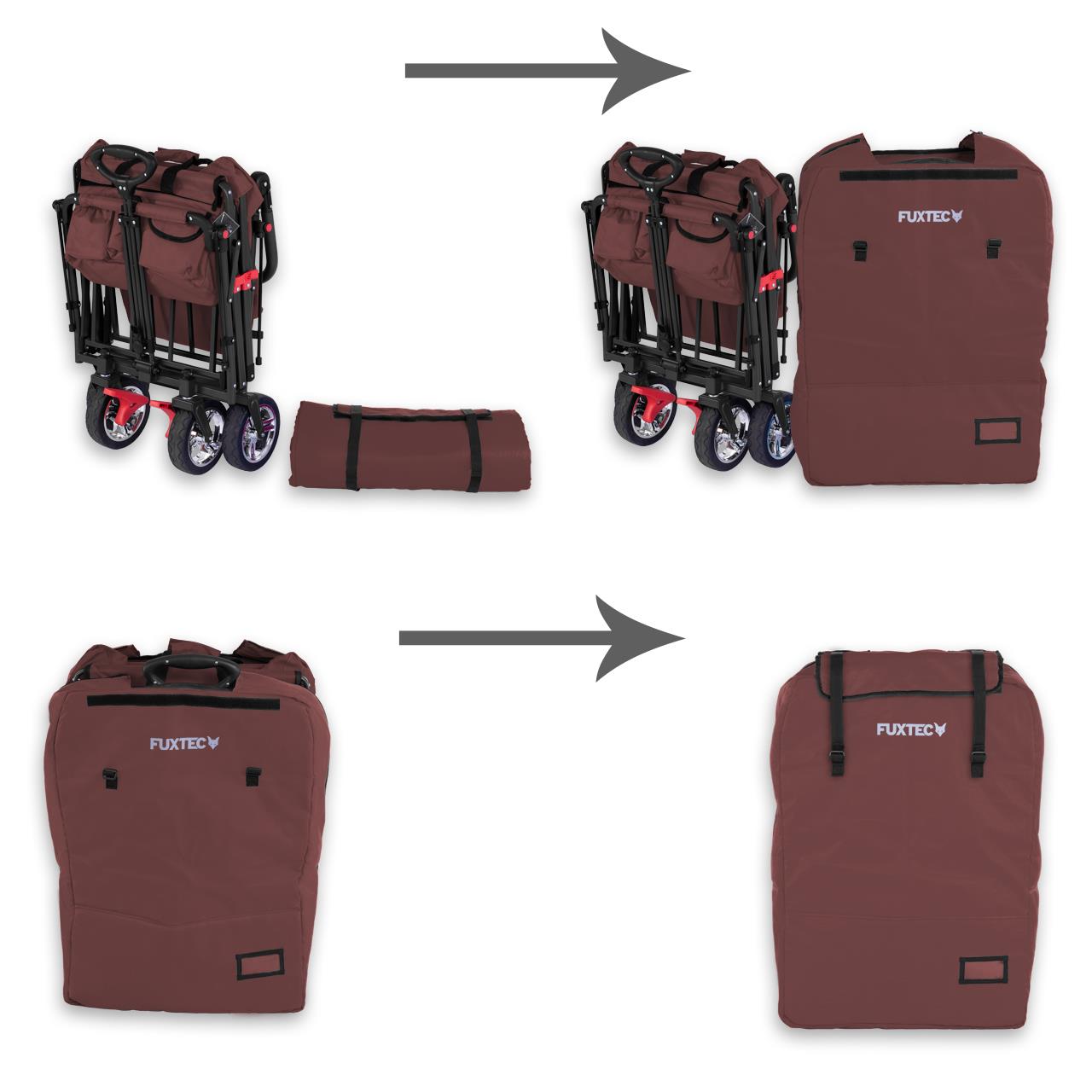 Polstrovaná prepravní taška FX-CT700 &amp; FX-CT800 Brown